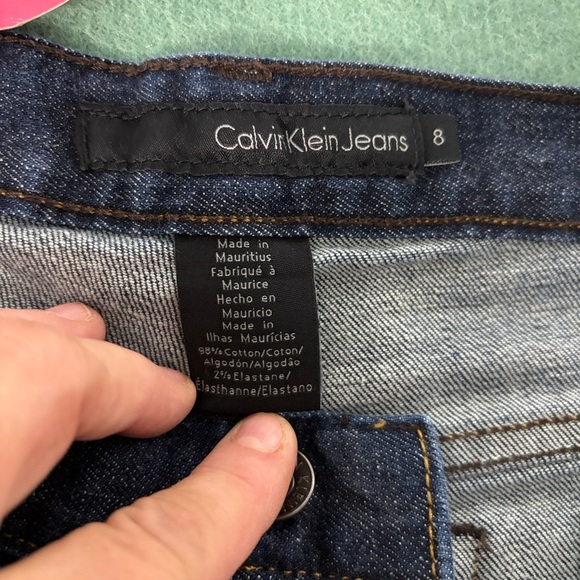 Calvin Klein Jeans Dark Blue Boot Cut Women’s 8 - Picture 11 of 16